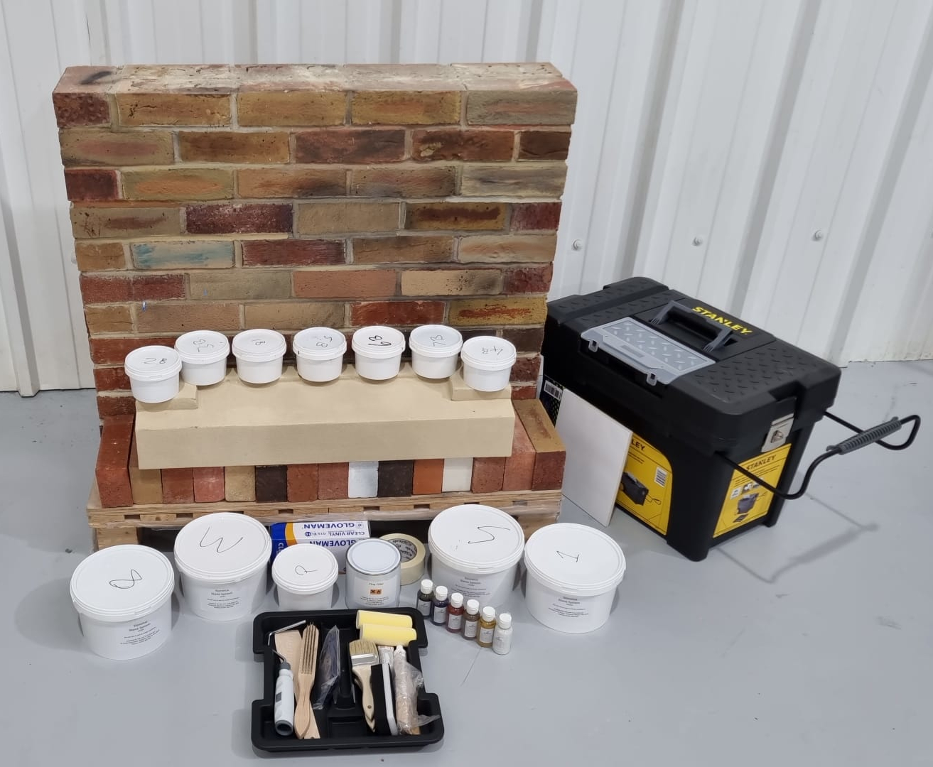 Stone repair kit